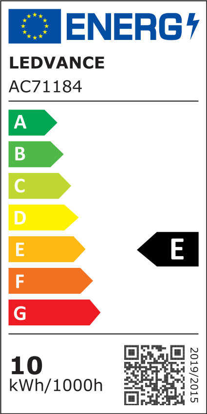 Energiklass: E