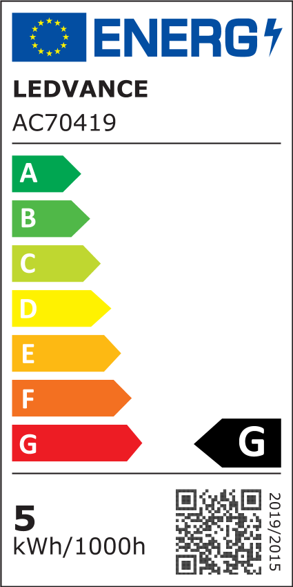 Energiklass: G