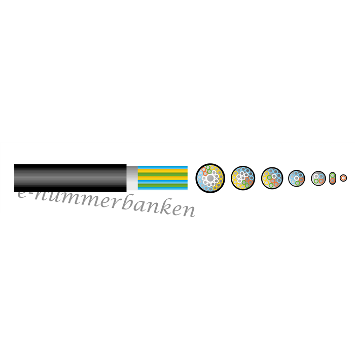 Enummer 50 411 47 Mikrorör 7x5/3,5 DI S12 WH Hexatronic Cables
