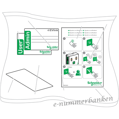 E-nummer 24 519 97 - RFID kort 10st - Schneider Electric Sverige AB