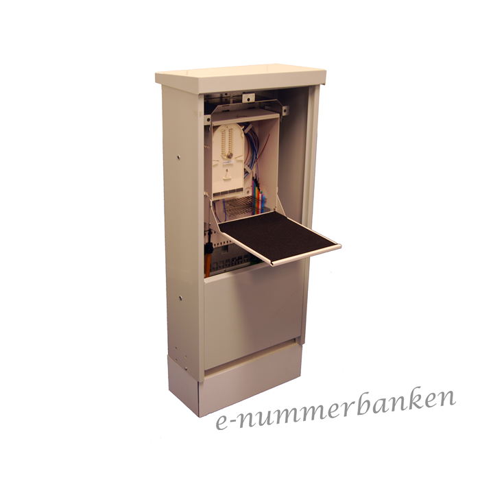 Enummer 50 604 59 Skarvskåp FOS Alu grå 96/192 Hexatronic Cables