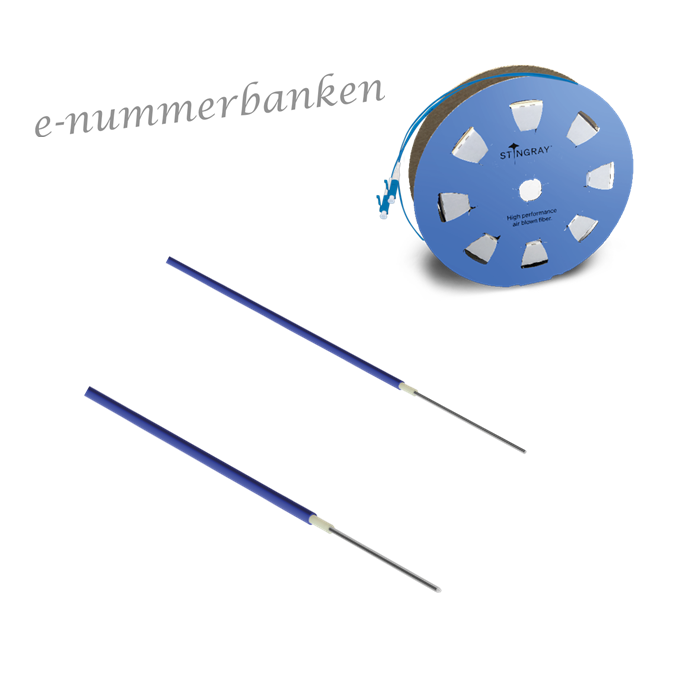 Enummer 50 436 46 Blåsfiber Stingray 1SC G657A2 Hexatronic Cables
